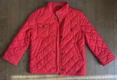 ラルフローレン キッズ 130 キルティングジャケット 赤