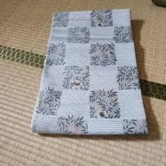 ゆりのはな 西陣 川島織物 本袋帯 刺繍入り 銀糸 花文 六通柄 正絹 