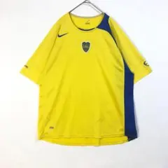 平成レトロ美品NIKE ボカ・ジュニアーズ 長袖シャツ ユニフォーム