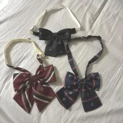制服　リボン　3個セット