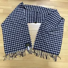 グレンプリンス Glen Prince 100%ラムウール チェックマフラー