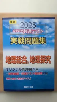 2025 大学入学共通テスト実戦問題集 地理総合 地理探究 駿台