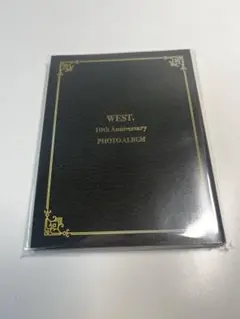 WEST. 10周年記念展　関西七色男大祭り アルバム風カードセット
