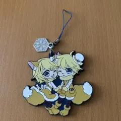 雪ミク 2014 キーホルダー ラバーストラップ 鏡音リン 鏡音レン