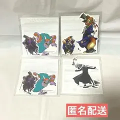 セガラッキーくじ　ディズニーヴィランズ　ステッカー　4点セット