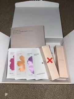 KINS ブースター美容液、フェイスマスク4枚セット