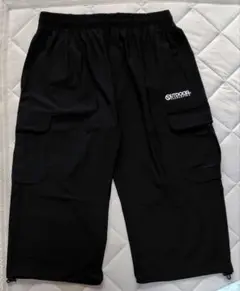 アウトドアプロダクツ　膝丈　カーゴパンツ　黒　LL 新品
