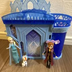 アナと雪の女王　エルサとこおりのおしろセット　ミニドール付き