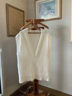 ＜LOUNIE ルーニー＞　ニット　ベスト