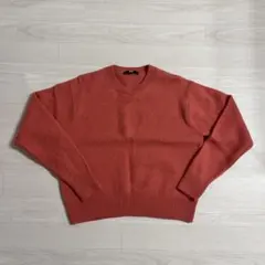 UNIQLO／Mサイズ／プレミアムラムクルーネックセーター