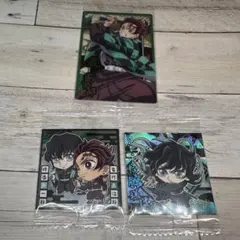 鬼滅の刃 ウエハースカード ウエハースシール 竈門炭治郎 時透無一郎