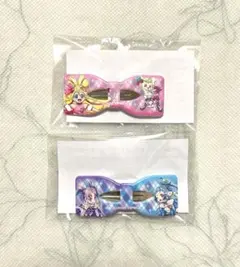映画　キミとアイドルプリキュア 前売り 特典 リボンクリップ セット　非売品