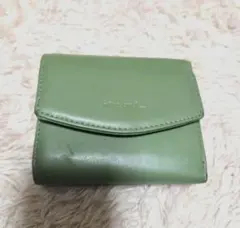 niko and...　三つ折り財布　グリーン