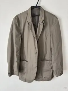 marie claire homme テーラードジャケット LL ベージュ