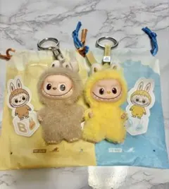 ラブブPOPMARTLABUBU PIN FOR LOVEイニシャルセットB、P