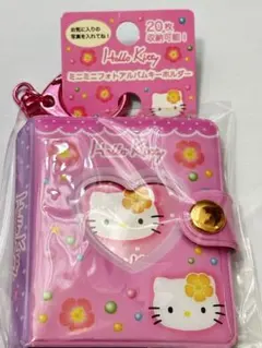 ハローキティ ミニミニフォトアルバムキーホルダー ハイビスカス