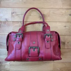 ミッシェルクラン　ハンドバッグ 金具付き