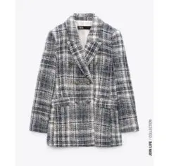 テクスチャーチェック　ブレザー