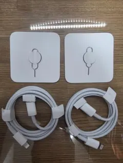 Apple純正 Lightning USB-C ケーブル 2本セット