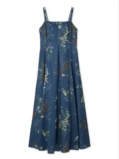 FRAY♡ボタニカルプリントキャミソールワンピース／ウォッシャブル