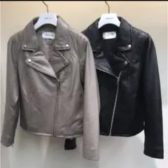 フレイアイディー　ラムレザー ライダースジャケット ジャケットのサムネイル