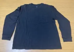 UNIQLO 黒 長袖カットソー 150