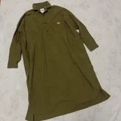 DANTON ダントン ワンピース タイプライター プルオーバー シャツ S