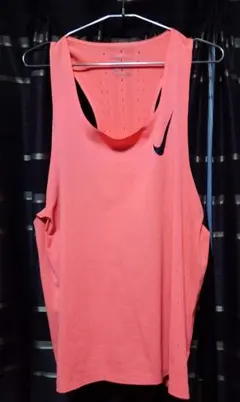 ナイキ エアロスイフト シングレット オレンジ系 サイズ XL