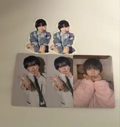 大西流星 フレークシール&トレカ