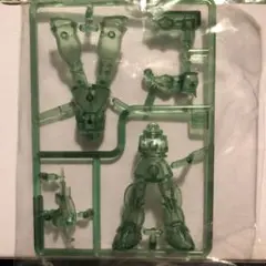 ガンダム名鑑ガム ザクII クリアグリーンダブルチャンス賞　一個中隊9体セット ガンダム名鑑ガム ザクII クリアグリーンダブルチャンス賞 一個中隊9体