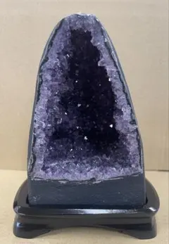 希少アメジストドーム台付☆美結晶ウルグアイ産