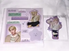 NCTWISH シオン ステッカー&ミニアクリルキーホルダー ランダムトイ