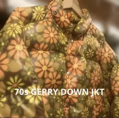 ケ*読様 70s gerry 花柄 ダウンジャケットのサムネイル