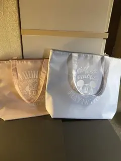 Disney ミッキー＆ミニーペア エコトートバッグ【保温　保冷】今月まで