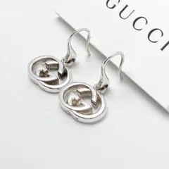 ＊ グッチ GUCCI 925 ピアス シルバー 両耳 レディース Y778