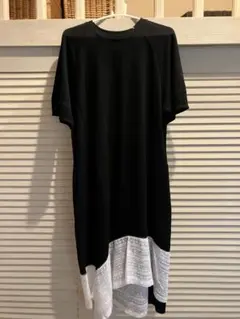 半袖スウェットロングワンピース