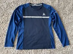 le coq sportif ネイビー 長袖 テニス　Tシャツ　ウェア