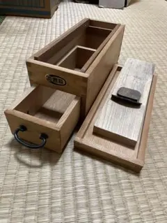 鰹箱 かつお節削り器 木製 天然木