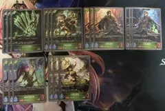 狩人エルフ　デッキ　パーツ　シャドウバース　エボルヴ シャドウバースエボルヴ 狩人エルフ デッキパーツ ① 24枚 - メルカリ