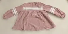 green label relaxing 長袖ブラウス 125cm ピンク