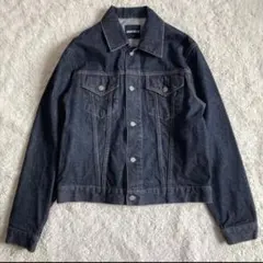 【美品・紺タグ90's・サイズL】OLD UNIQLO　デニムジャケット