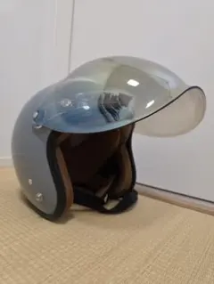 Horizonジェットヘルメット（グレー）＋可動式ミラーシールド付き 2026年最新】HORIZON HELMETS バイク ジェットヘルメットの人気