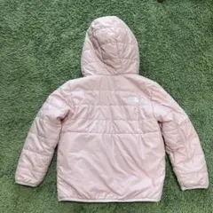 ノースフェイス　ピンク フード付きダウンコート