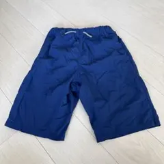 ネイビー 半ズボン メッシュポケット付き　160