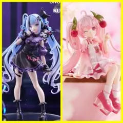 雪ミク　クロミ　桜ミク　2025 ウィンク ぬーどるストッパー　フィギュア