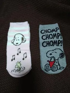 スヌーピー　靴下　２足セット