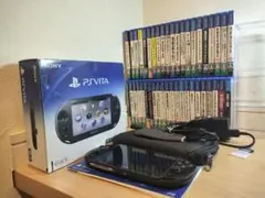 PSVITA(Black)本体PCH-2000 Wi-Fiモデル&ソフト43本