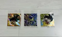 ドラゴンボール　ウエハース シール　3枚セット