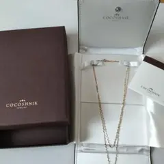 COCOSHNIK ネックレス K10 イエローゴールド 90cmのサムネイル