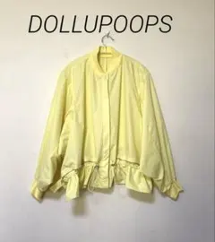 DOLLUPOOPS ブラウス シャツ 2WAY MA-1シャツ 春夏ギャザーのサムネイル